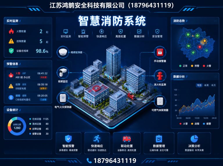 宿州消防通信指挥展示图